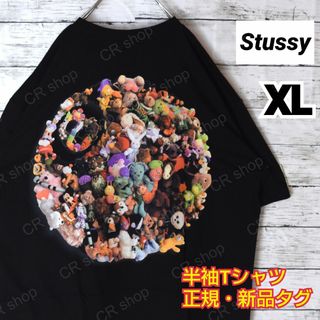 ステューシー(STUSSY)の【ステューシー】正規・新品タグ　ぬいぐるみ8ボール　ブラック　XL　Tシャツ(Tシャツ/カットソー(半袖/袖なし))