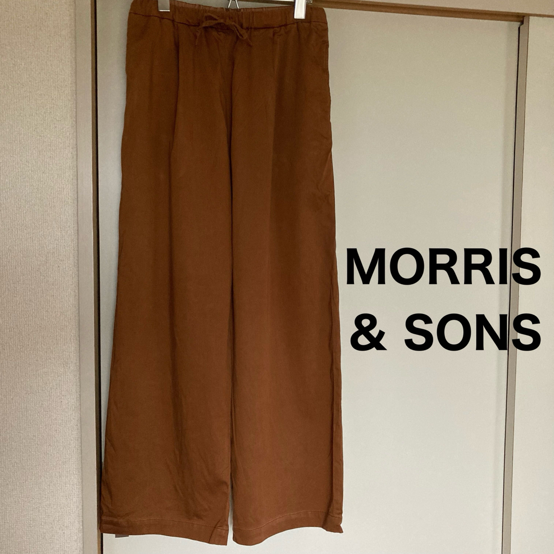 MORRIS & SONS(モリスアンドサンズ)のMORRIS&SONS モリスアンドサンズ パンツ ブラウン レディースのパンツ(カジュアルパンツ)の商品写真