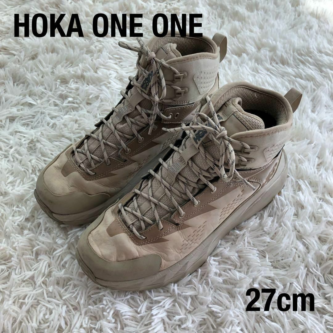 HOKA ONE ONE(ホカオネオネ)のHOKAONEONEホカオネオネゴアテックスKAHAGTXトレッキングブーツ メンズの靴/シューズ(ブーツ)の商品写真