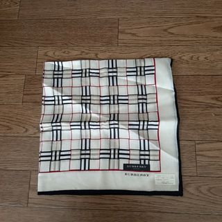 バーバリー(BURBERRY)のBURBERRY　バーバリー ハンカチ　格子(ハンカチ)