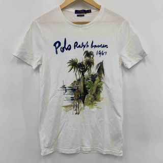 ポロラルフローレン(POLO RALPH LAUREN)のPOLO RALPH LAUREN ポロラルフローレン レディース Tシャツ（半袖）　ホワイト(Tシャツ(半袖/袖なし))