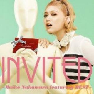 【中古】CD▼INVITED Maiko Nakamura featuring BEST レンタル落ち(ポップス/ロック(邦楽))