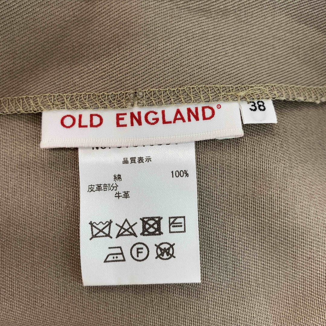 OLD ENGLAND オールドイングランド レディース ひざ丈スカート　プリーツ加工 レディースのスカート(ひざ丈スカート)の商品写真