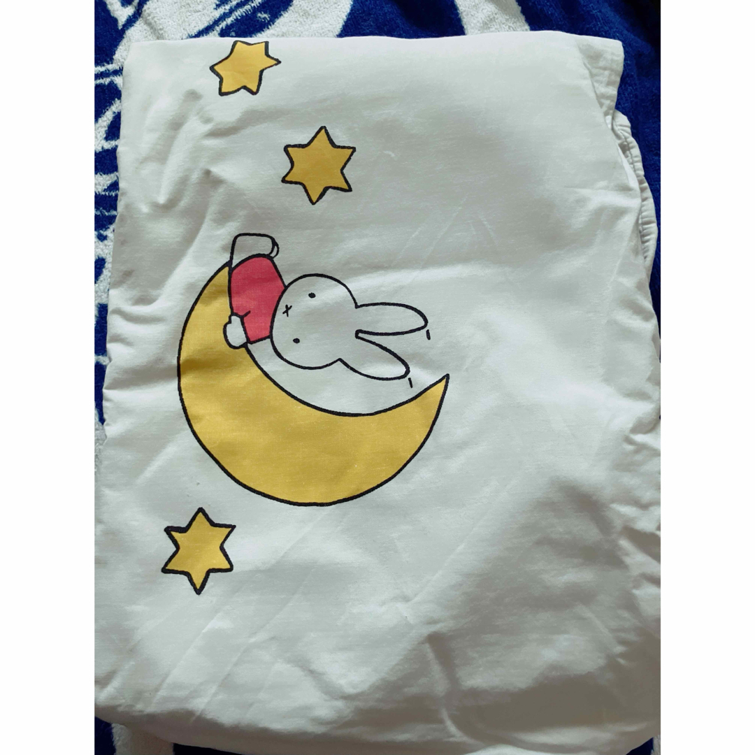 miffy(ミッフィー)のベビー用掛け布団カバー キッズ/ベビー/マタニティの寝具/家具(シーツ/カバー)の商品写真