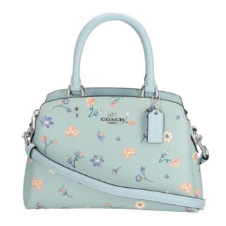 コーチ(COACH)の<br>COACH コーチ/ブルーマルチマイフラワーミニリリーキャリーオール/C8216/A22**/Aランク/09【中古】(その他)