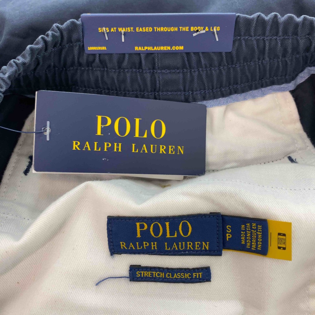 POLO RALPH LAUREN(ポロラルフローレン)のPOLO RALPH LAUREN ポロラルフローレン メンズ ショートパンツ ネイビー ストレッチクラシックフィット コットン メンズのパンツ(ショートパンツ)の商品写真