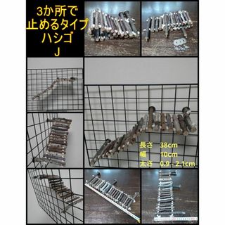 小動物、鳥おもちゃ（TOY-03-011)　ハシゴ鳥用品Ｊ