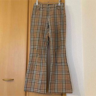 バーバリー(BURBERRY)のバーバリー　チェックパンツ(カジュアルパンツ)