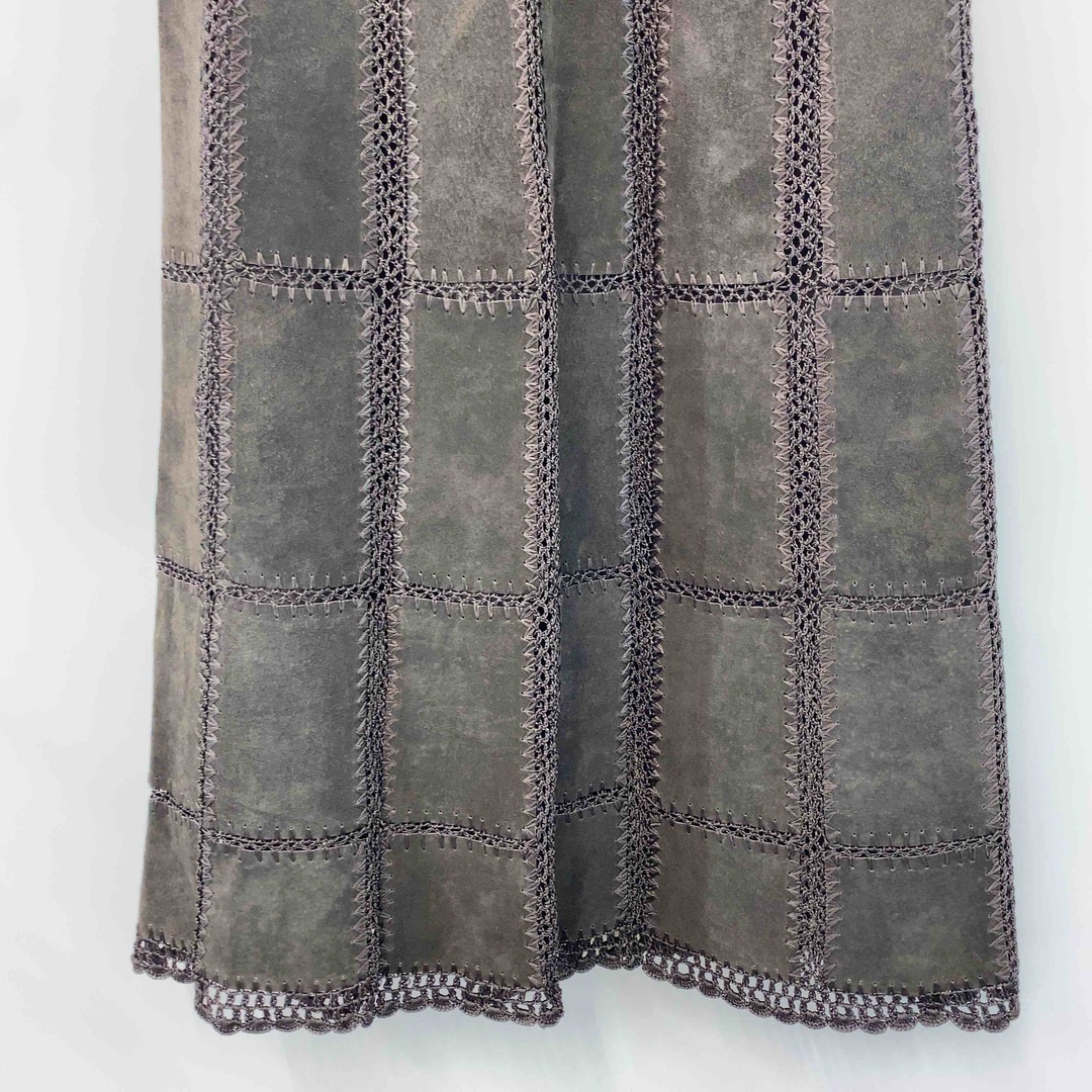 ARICO レディース ロングスカート ブラウン レディースのスカート(ロングスカート)の商品写真