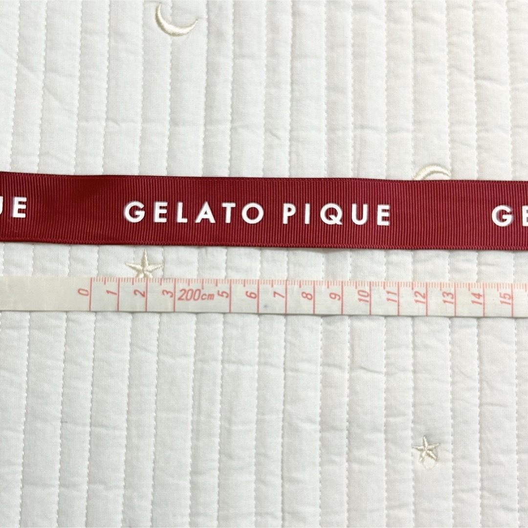 gelato pique(ジェラートピケ)のジェラートピケ  ラッピング　ロゴ入り　リボン ハンドメイドの素材/材料(各種パーツ)の商品写真