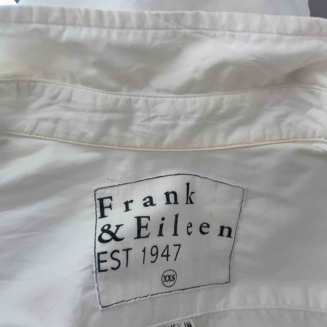 Frank&Eileen(フランクアンドアイリーン)のFrank&Eileen フランクアンドアイリーン レディース 長袖シャツ/ブラウス 白 XXS レディースのトップス(シャツ/ブラウス(長袖/七分))の商品写真