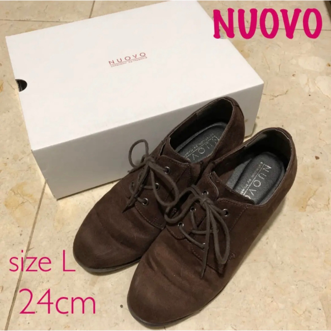 Nuovo(ヌォーボ)のオックスフォード　ヒール　マニッシュ レディースの靴/シューズ(ハイヒール/パンプス)の商品写真