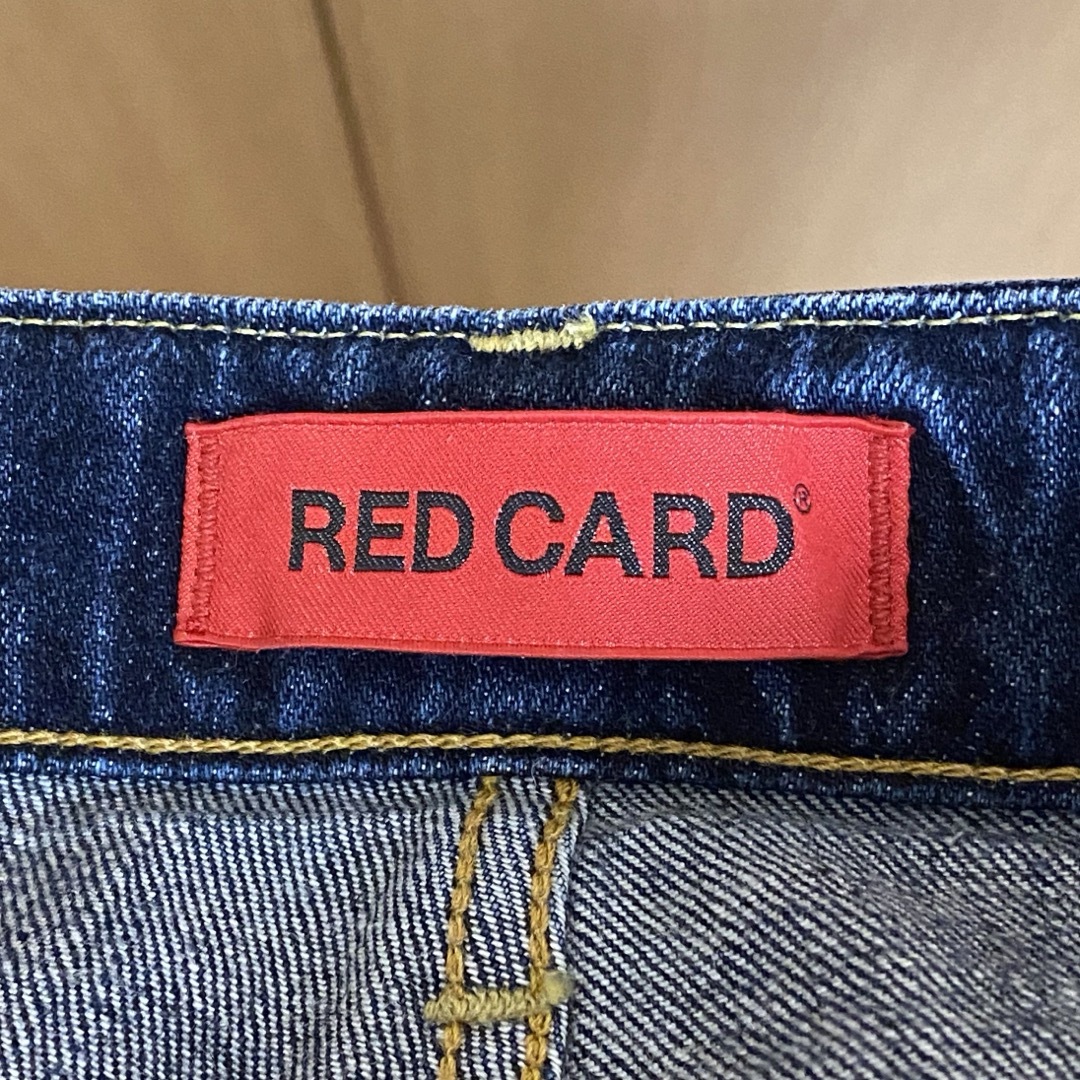 RED CARD(レッドカード)のRED CARD デニム 25インチ レディースのパンツ(デニム/ジーンズ)の商品写真