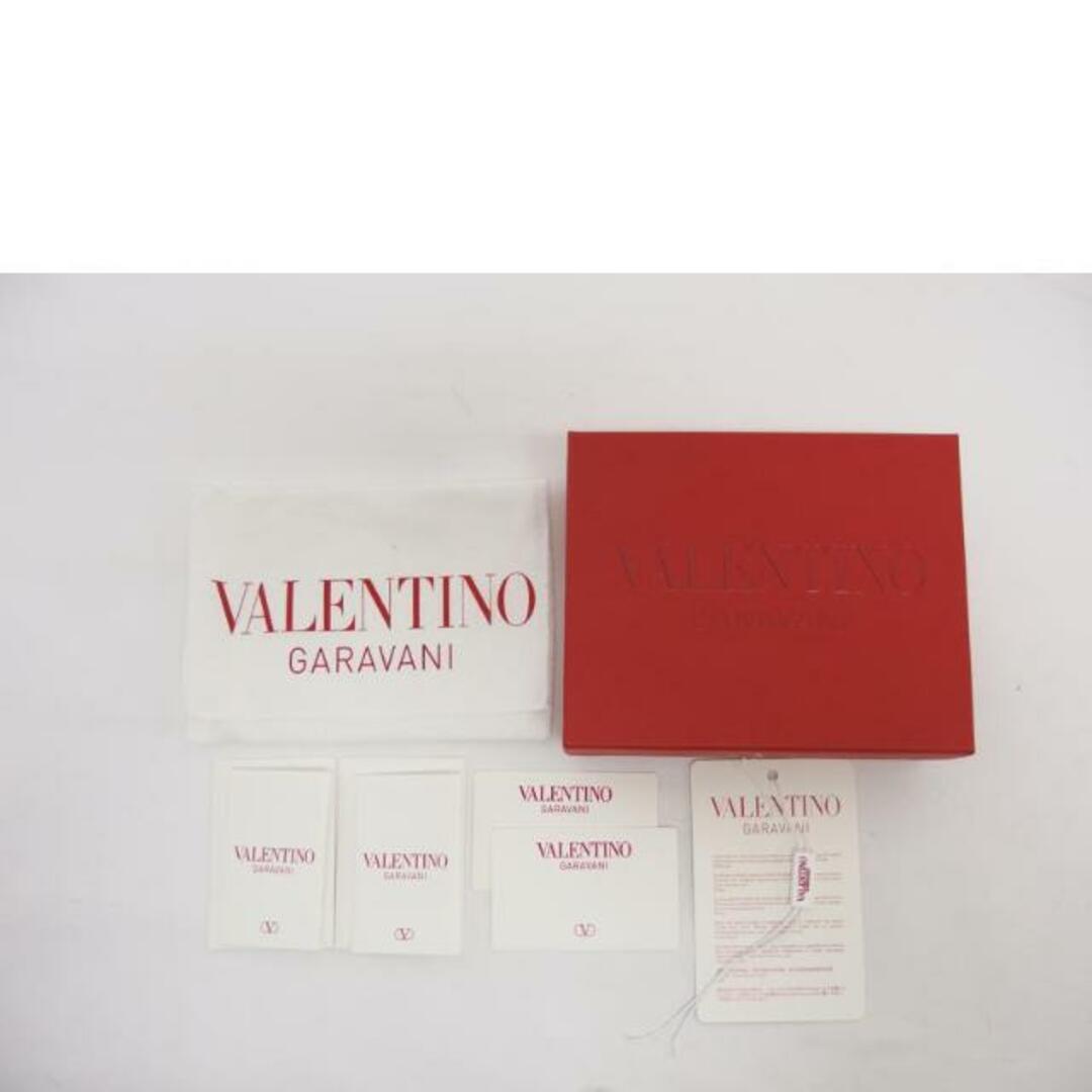 <br>VALENTINO バレンティノ/ロックスタッズ/コンパクトウォレット/イエロー/ブランドバック/Bランク/04【中古】 レディースのファッション小物(財布)の商品写真