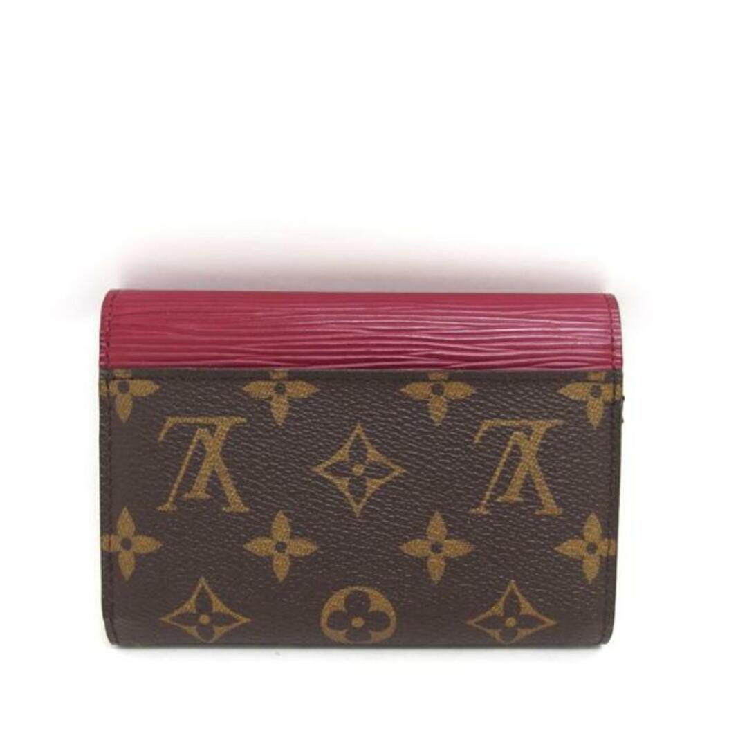 LOUIS VUITTON ルイ・ヴィトン/ポルトフォイユマリーヌ・コンパクト/モノグラム/フューシャ/M60494/CA3***/ABランク/04【中古】 レディースのファッション小物(財布)の商品写真