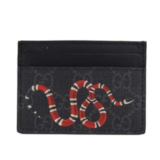 Gucci - <br>GUCCI グッチ/キングスネーク/GGスプリーム/カードケース/451277/195*/ABランク/04【中古】