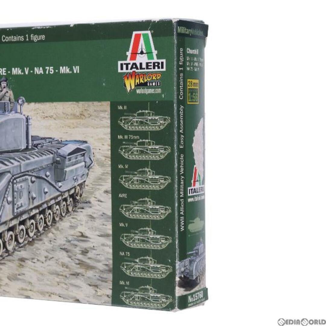 Church's(チャーチ)の1/56 WW.II イギリス陸軍 チャーチル Mk.III/IV/AVRE/NA75 プラモデル(IT15760) ITALERI(イタレリ) エンタメ/ホビーのおもちゃ/ぬいぐるみ(プラモデル)の商品写真