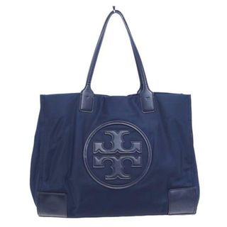 トリーバーチ(Tory Burch)の<br>TORY BURCH トリーバーチ/ナイロントートバッグ/ネイビー/Bランク/04【中古】(トートバッグ)