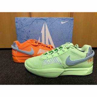 ナイキ(NIKE)の新品 Nike Ja 1 Bright Mandarin/Vapor Green(スニーカー)