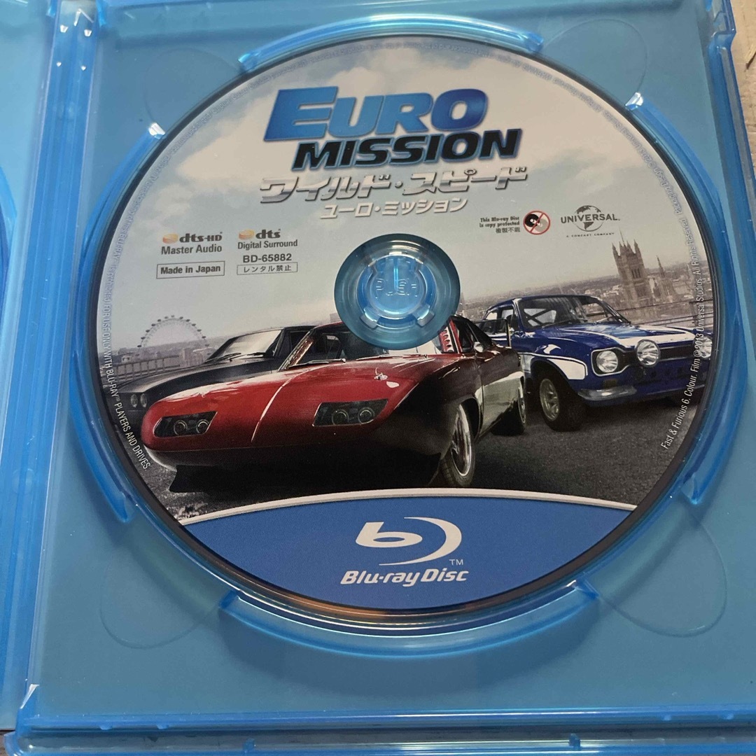 ワイルド・スピード　EURO　MISSION　ブルーレイ＋DVDセット（E-Co エンタメ/ホビーのDVD/ブルーレイ(外国映画)の商品写真