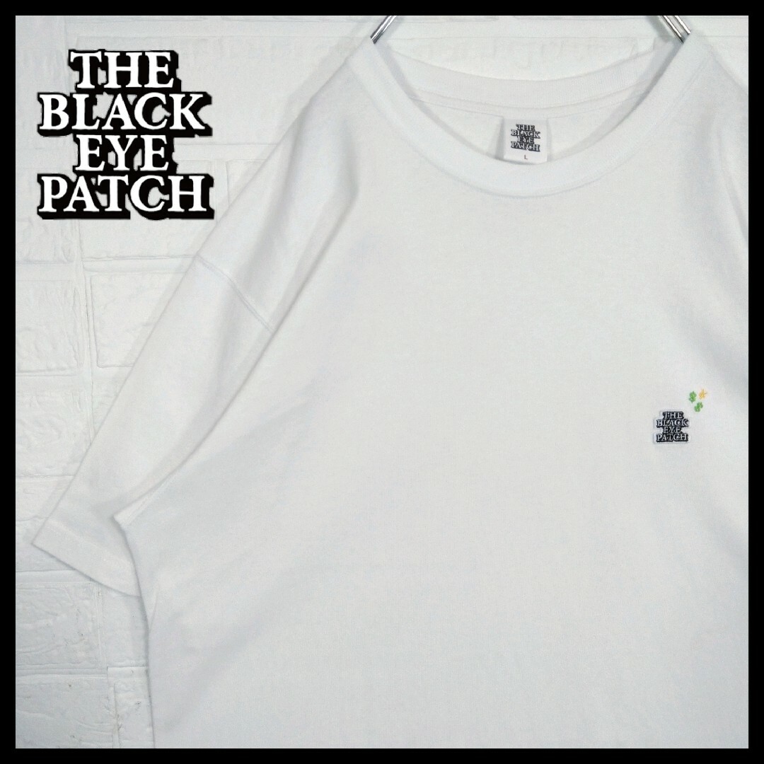 【BLACK EYE PATCH】ロゴ刺繍ワッペン　ビッグシルエット　Tシャツ メンズのトップス(Tシャツ/カットソー(半袖/袖なし))の商品写真