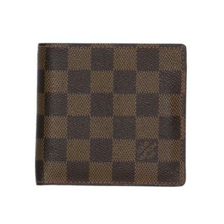 <br>LOUIS VUITTON ルイ・ヴィトン/ポルトフォイユ・マルコ/ダミエ/エベヌ/N61675/CA4***/BCランク/05【中古】(長財布)