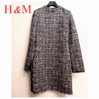 H&M - H&M ワンピース ツィード ミニワンピース XS 34 4 160