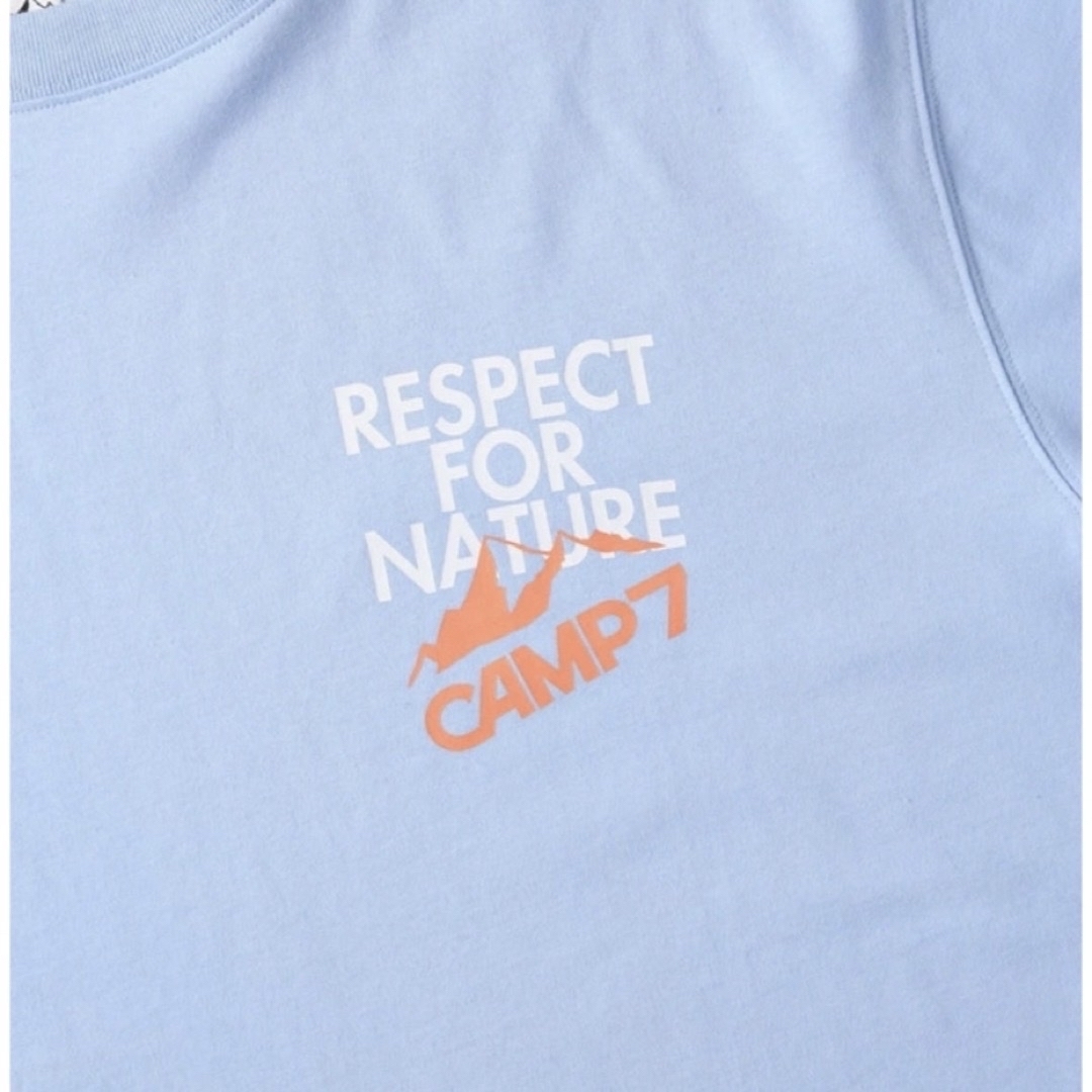 【タグ付】【オーガニック100%】CAMP7 ビックシルエット レディースのトップス(Tシャツ(半袖/袖なし))の商品写真