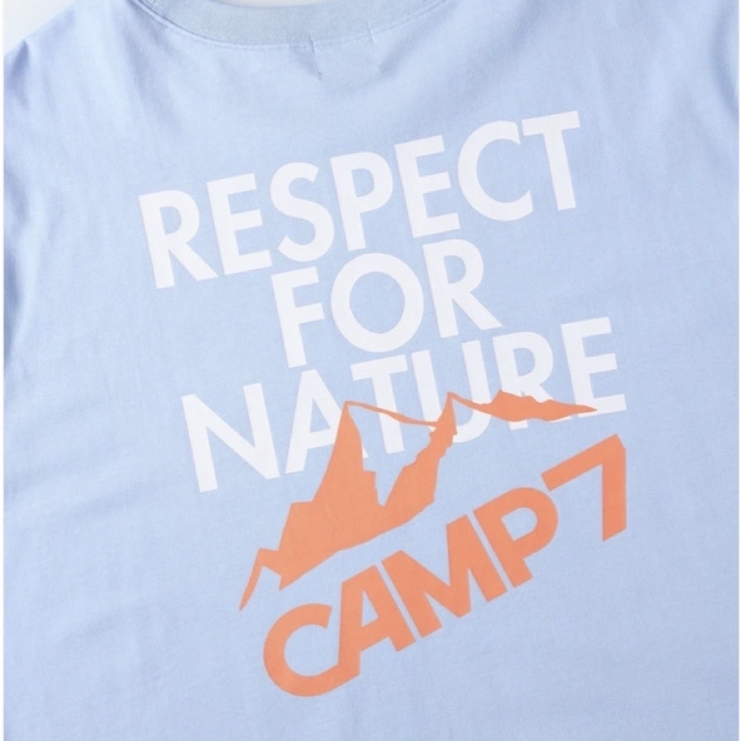 【タグ付】【オーガニック100%】CAMP7 ビックシルエット レディースのトップス(Tシャツ(半袖/袖なし))の商品写真