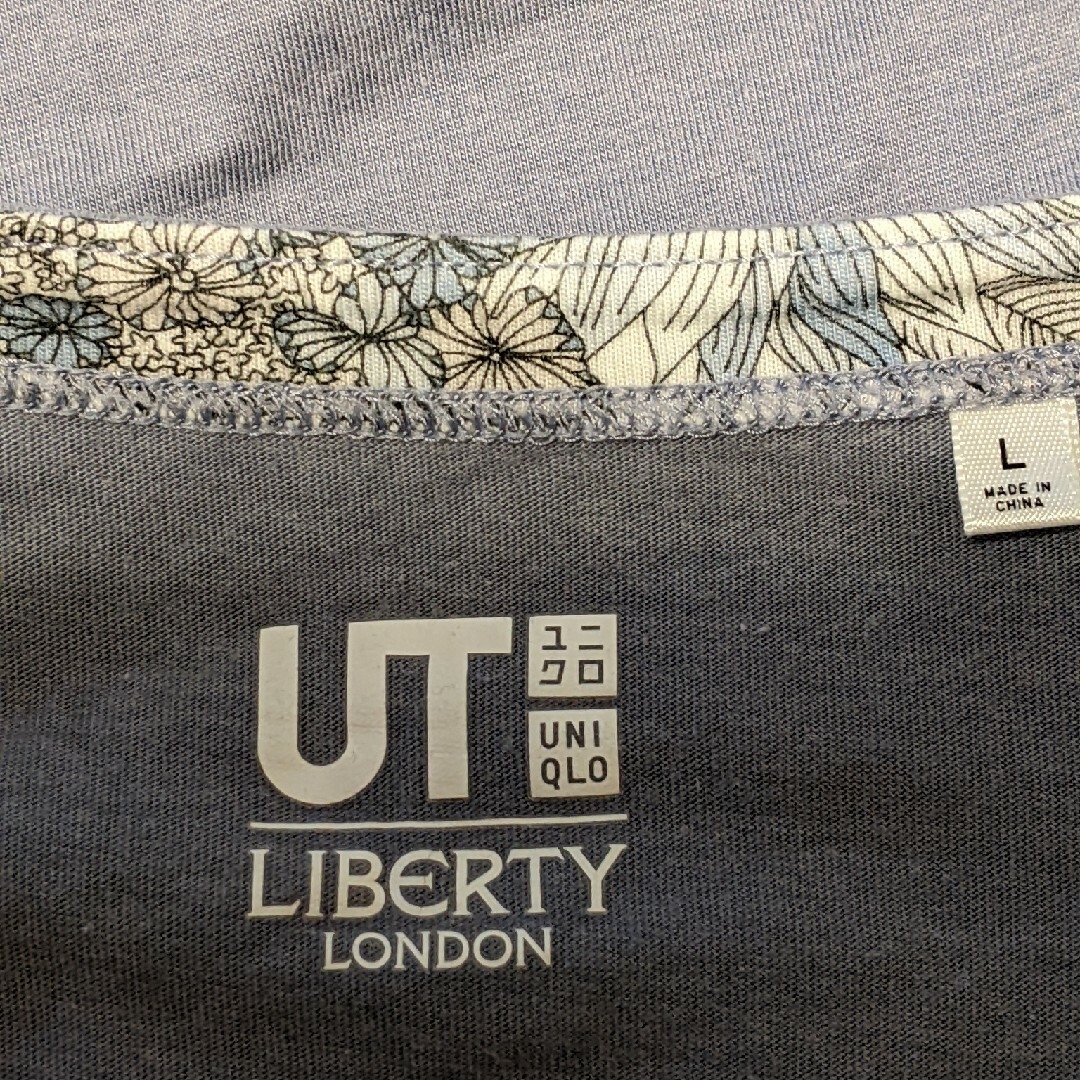 UNIQLO(ユニクロ)のユニクロ リバティ Tシャツ L レディースのトップス(Tシャツ(半袖/袖なし))の商品写真