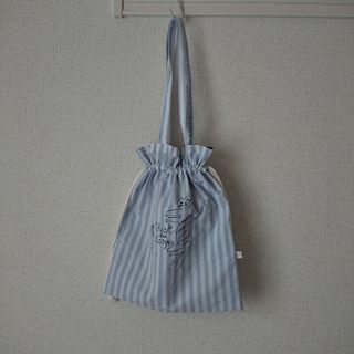 CHECK&STRIPE トラネコ手芸店 バッグ リメイク(バッグ)