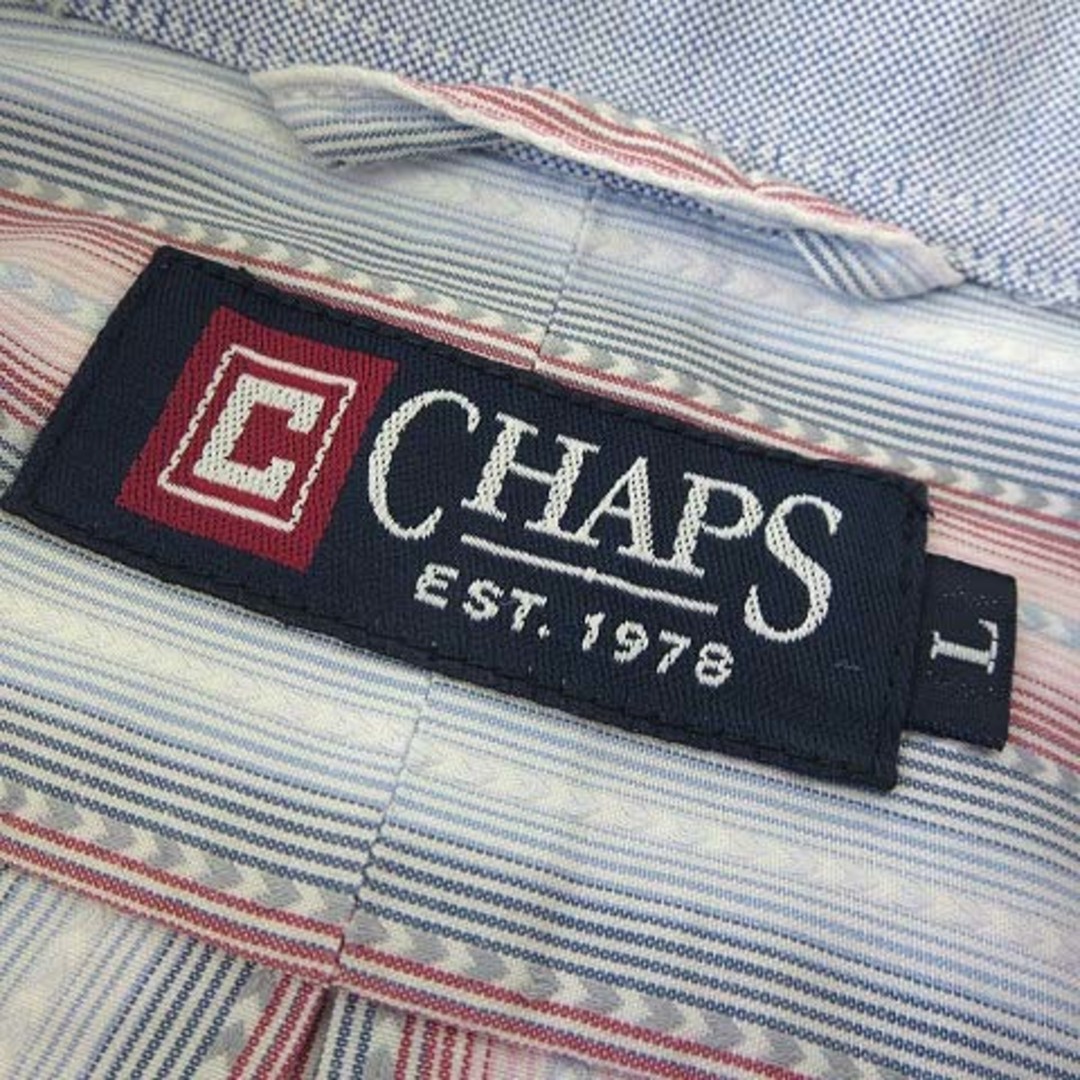 CHAPS(チャップス)のチャップス CHAPS シャツ グラデーション ストライプ ボタンダウン長袖 L メンズのトップス(シャツ)の商品写真