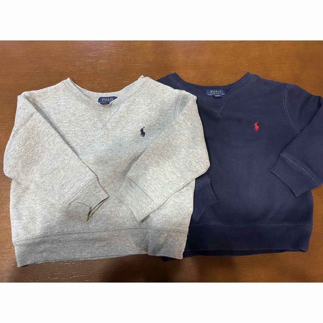 POLO RALPH LAUREN(ポロラルフローレン)のポロラルフローレン　100センチトレーナー キッズ/ベビー/マタニティのキッズ服男の子用(90cm~)(Tシャツ/カットソー)の商品写真