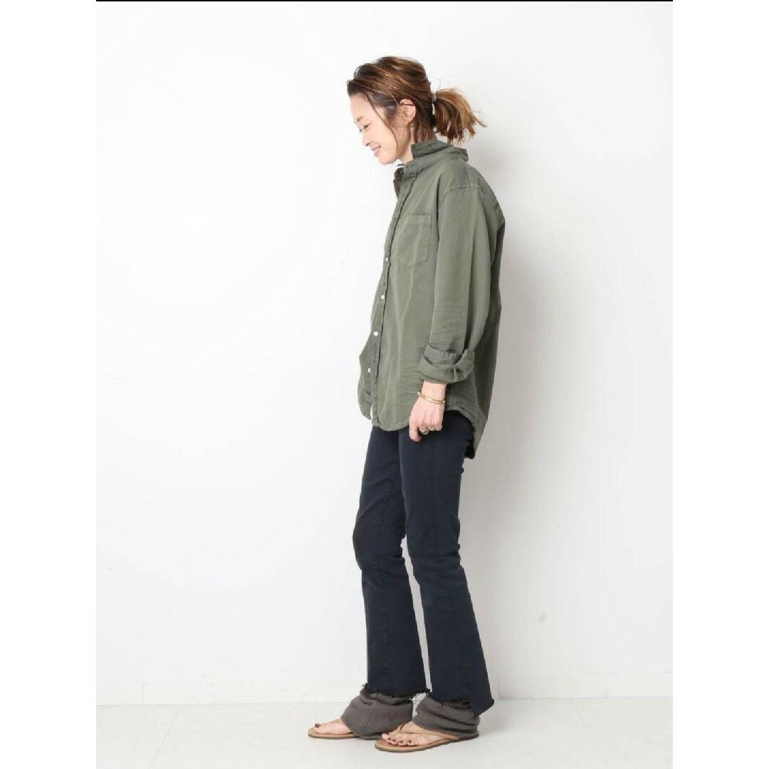 DEUXIEME CLASSE(ドゥーズィエムクラス)のFRANK&EIEEN　WASHED シャツ レディースのトップス(シャツ/ブラウス(長袖/七分))の商品写真