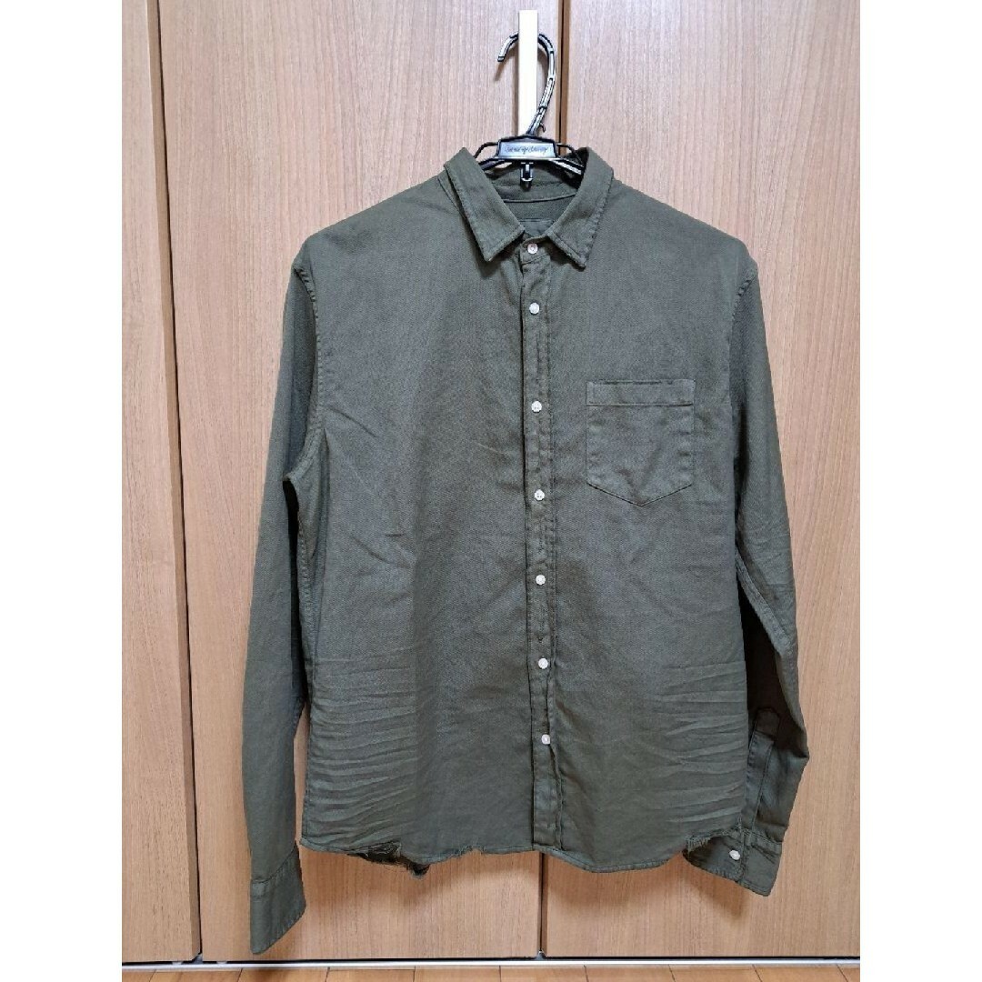 DEUXIEME CLASSE(ドゥーズィエムクラス)のFRANK&EIEEN　WASHED シャツ レディースのトップス(シャツ/ブラウス(長袖/七分))の商品写真