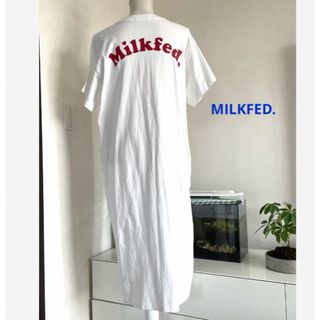 ミルクフェド(MILKFED.)のMILLFED. ☆Tシャツ ワンピース☆ゆったりシルエット☆可愛い♪(ロングワンピース/マキシワンピース)