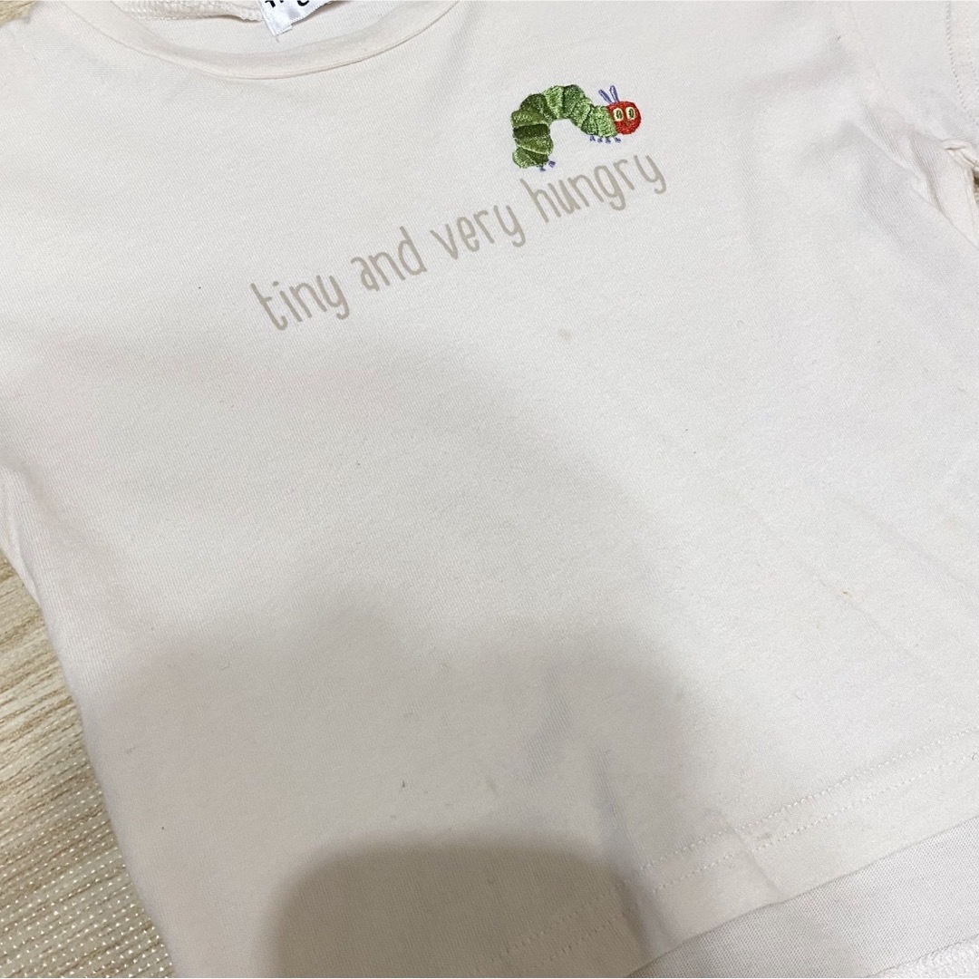 ERIC CARLE(エリックカール)のはらぺこあおむし　90・95センチ　Tシャツセット キッズ/ベビー/マタニティのキッズ服男の子用(90cm~)(Tシャツ/カットソー)の商品写真