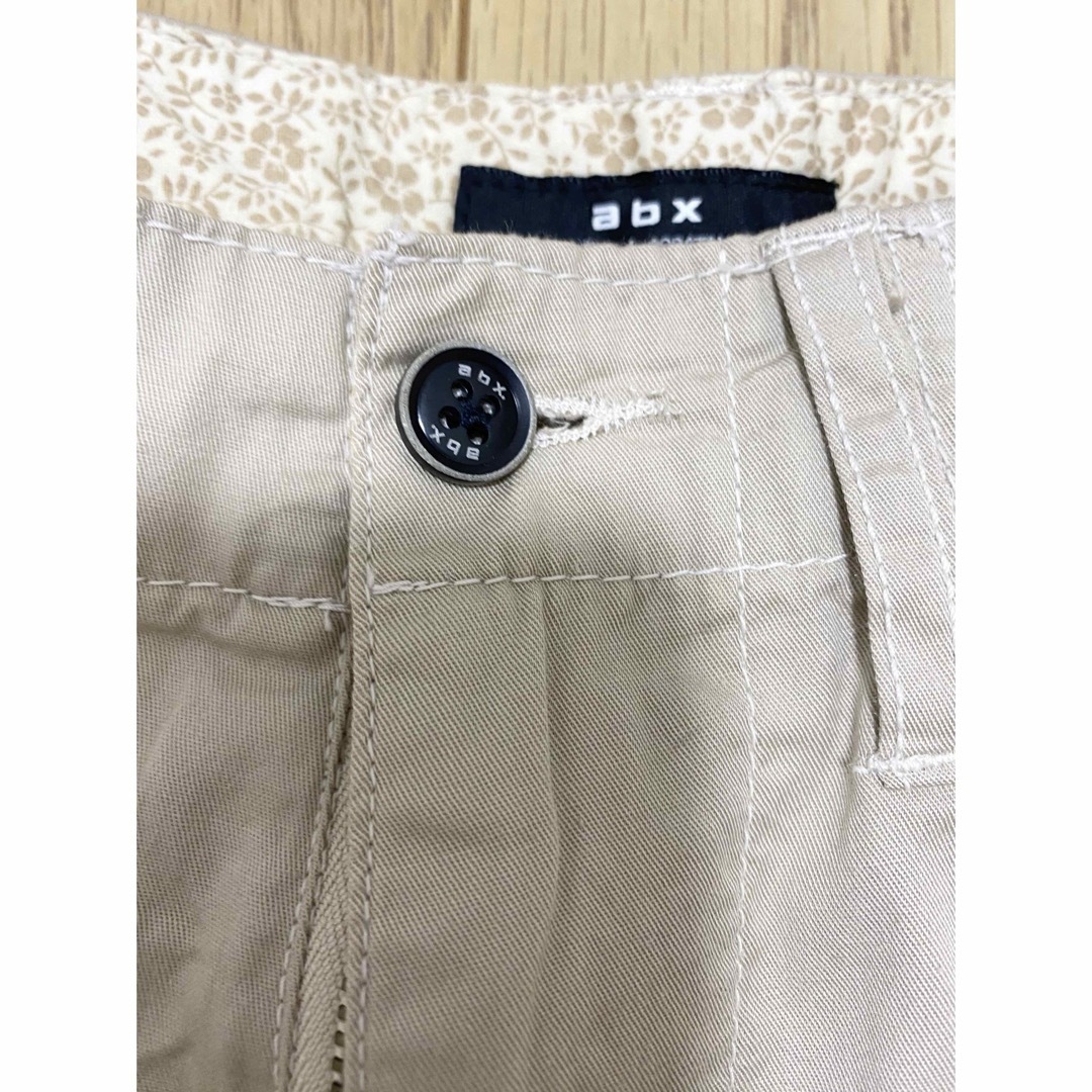 abx(エービーエックス)の新品未使用 abx ハーフパンツ　ベージュ　Mサイズ メンズのパンツ(ショートパンツ)の商品写真