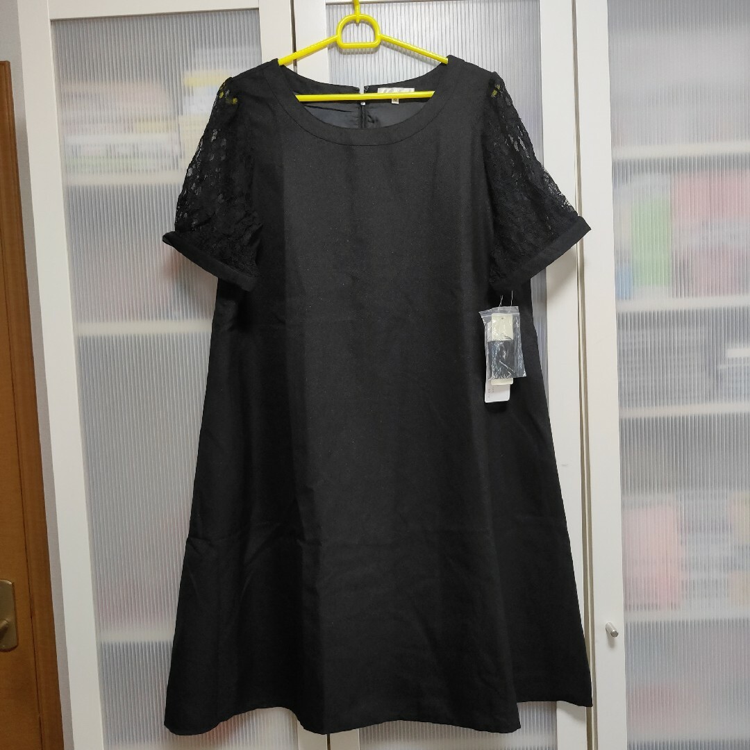 5201 新品ワンピース13号 レディースのフォーマル/ドレス(ミディアムドレス)の商品写真