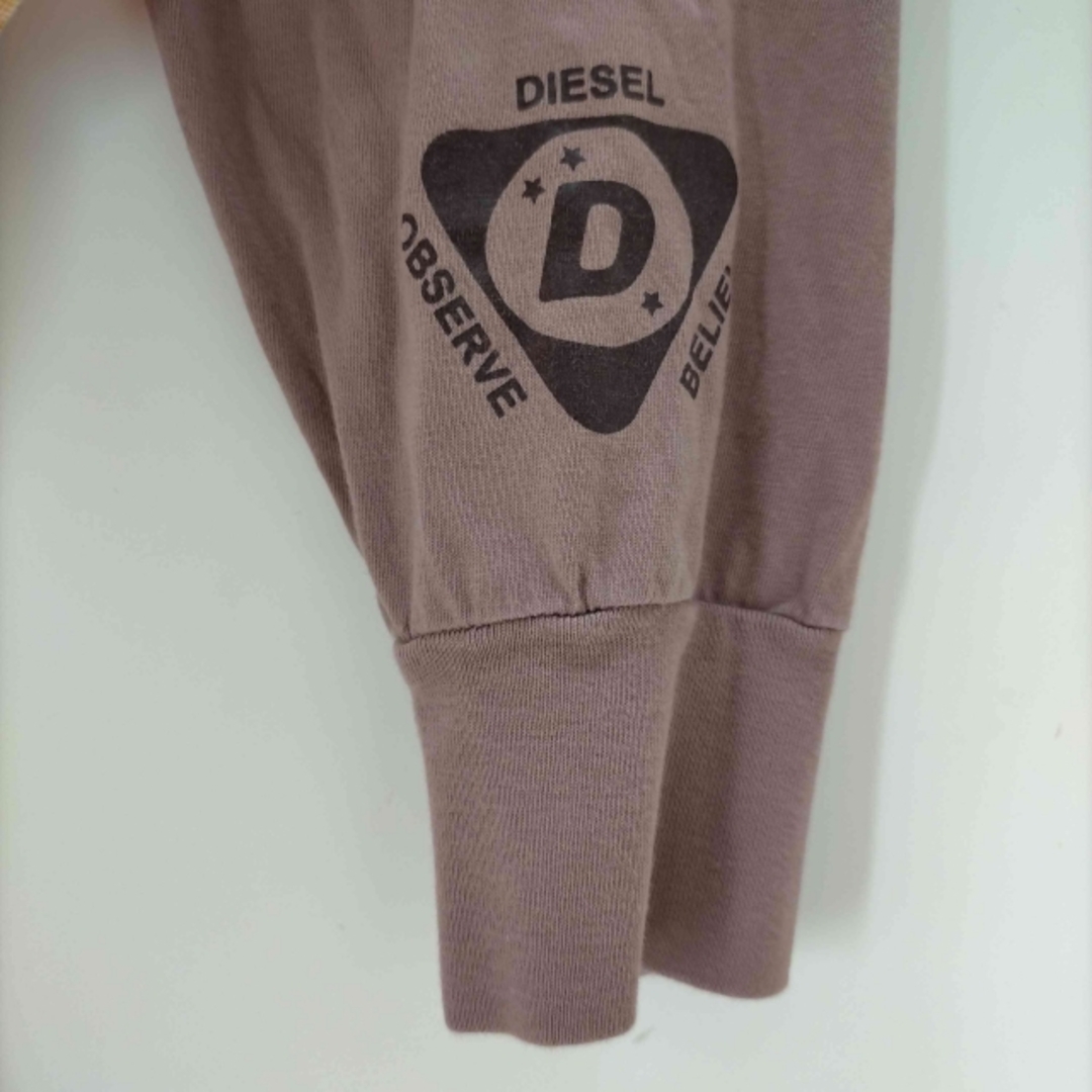 DIESEL(ディーゼル)のDIESEL(ディーゼル) T-JUST-LS プリント BCI サステナブル メンズのトップス(Tシャツ/カットソー(七分/長袖))の商品写真