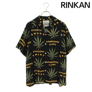 ワコマリア(WACKO MARIA)のワコマリア ×バッズプール BUDSPOOL  HAWAIIAN SHIRT 総柄レーヨン半袖シャツ メンズ M(シャツ)