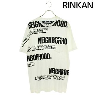 NEIGHBORHOOD - ネイバーフッド ×アンチソーシャルソーシャルクラブ ANTI SOCIAL SOCIAL CLUB  19AW  192MBASN-CSM02S ロゴプリントTシャツ メンズ L