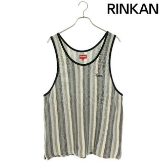 シュプリーム(Supreme)のシュプリーム  19SS  Knit Stripe Tank Top ニットストライプタンクトップ メンズ L(タンクトップ)