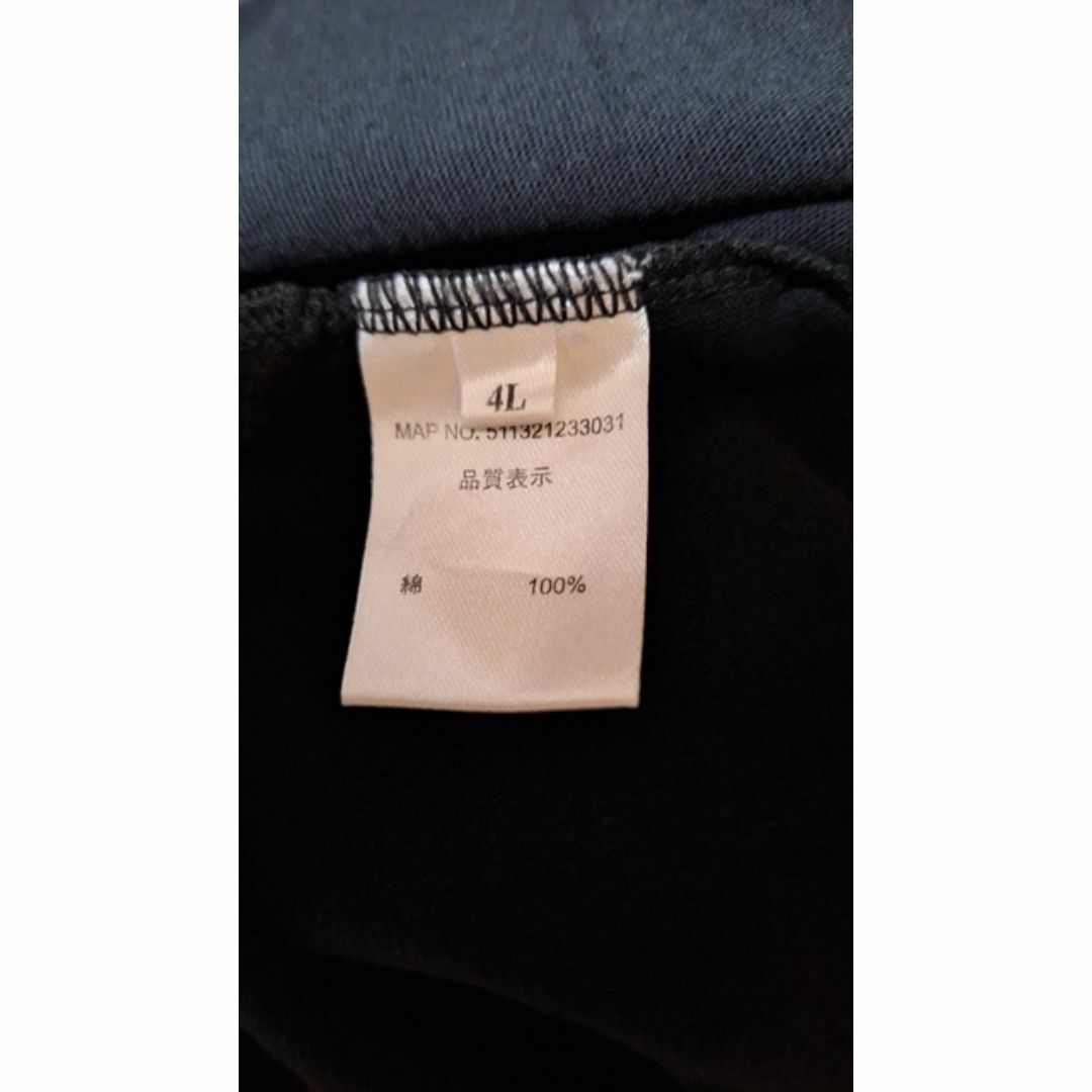 ニッセン(ニッセン)の大きいｻｲｽﾞ◆ﾆｯｾﾝ☆綿100%AﾗｲﾝﾌﾟﾘﾝﾄﾁｭﾆｯｸTｼｬﾂ♪4L レディースのトップス(Tシャツ(半袖/袖なし))の商品写真