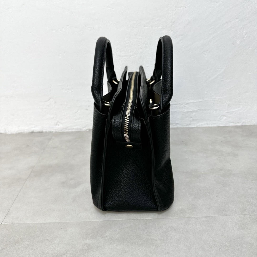 Marie Claire(マリクレール)の【marie claire】マリクレール 美品 黒 ハンドバッグ ショルダー レディースのバッグ(ハンドバッグ)の商品写真