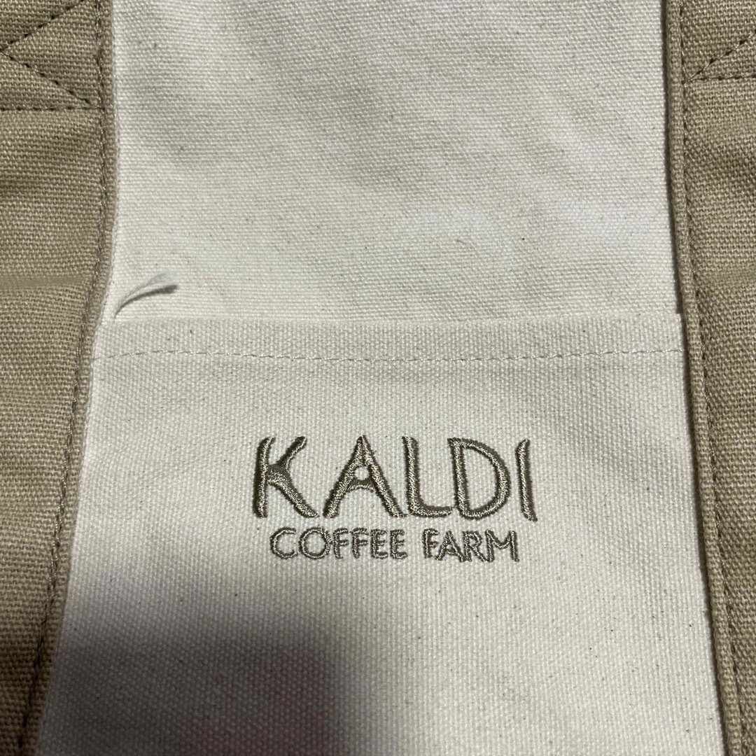 KALDI(カルディ)のカルディ　トートバッグマチ付き レディースのバッグ(トートバッグ)の商品写真