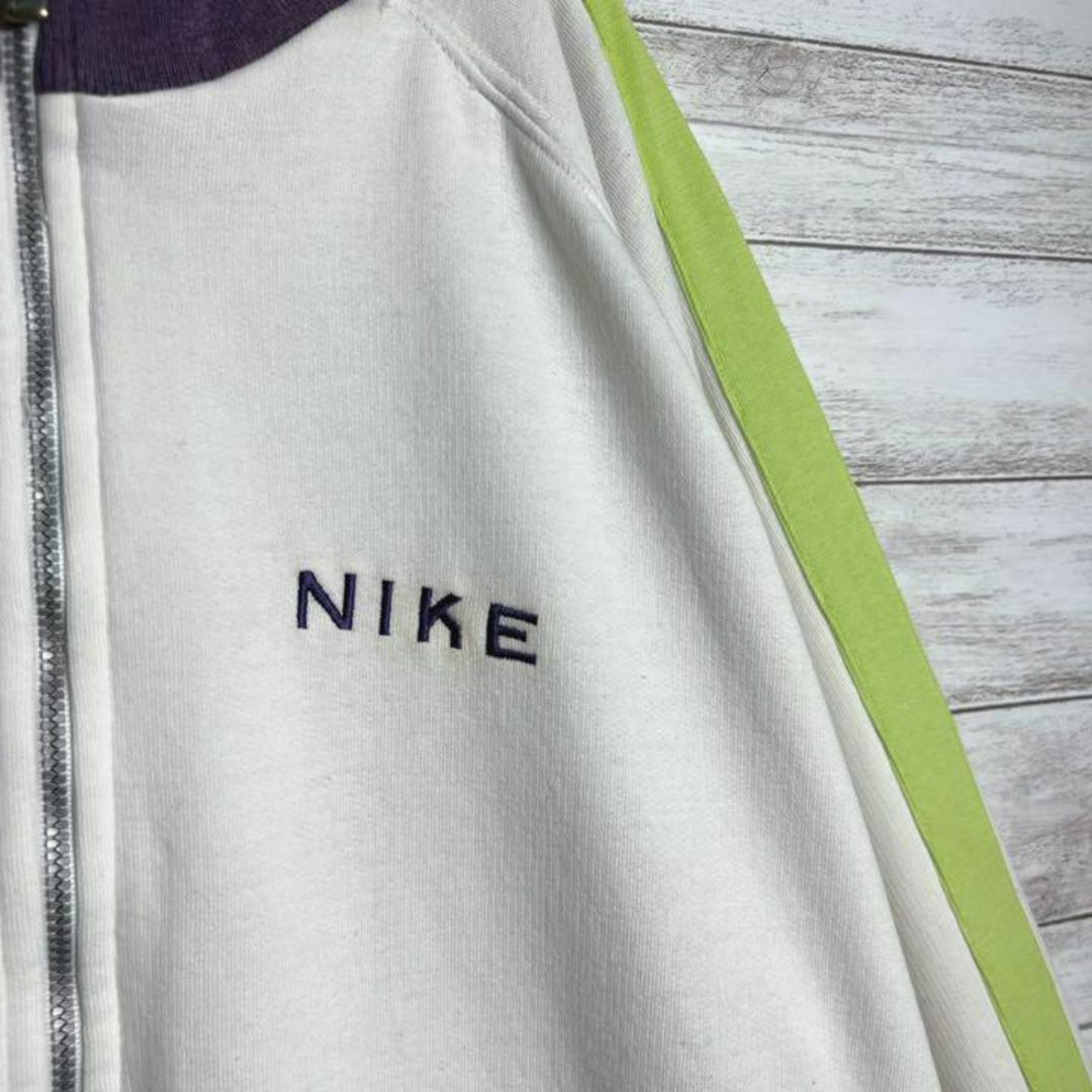 NIKE(ナイキ)の【入手困難!!】ナイキ ✈︎刺繍 ハーフジップ ゆるだぼ 裏起毛 肉厚 メンズのトップス(スウェット)の商品写真