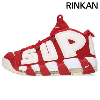 ナイキ(NIKE)のナイキ ×シュプリーム SUPREME  17SS  AIR MORE UPTEMPO 902290-600 エアモアアップテンポスニーカー メンズ 28.5cm(スニーカー)