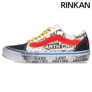 ヴァンズ(VANS)のバンズ ×ギャラリーデプト GALLERY DEPT  OG OLD SKOOL 総ロゴオールドスクールスニーカー メンズ 24.5cm(スニーカー)