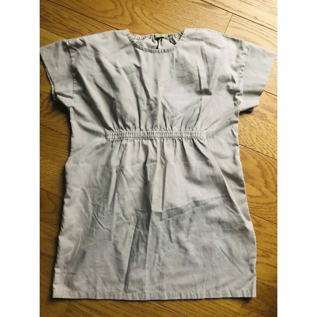 サラッと着れるお揃いワンピース　セット キッズ/ベビー/マタニティのキッズ服女の子用(90cm~)(ワンピース)の商品写真